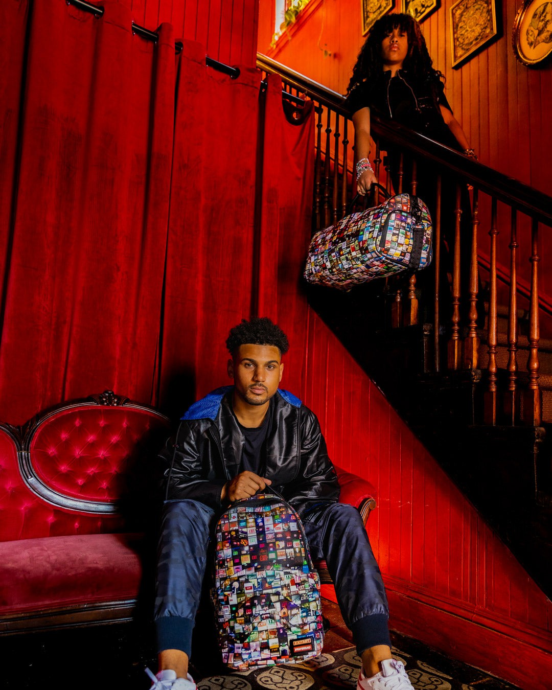 EXIT ART COLLAB BACKPACK (DLXV) | Sprayground Outlets