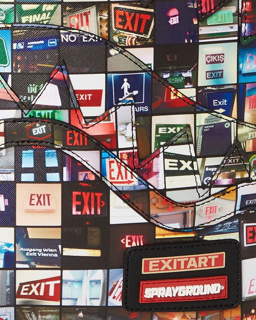 EXIT ART COLLAB BACKPACK (DLXV) | Sprayground Outlets