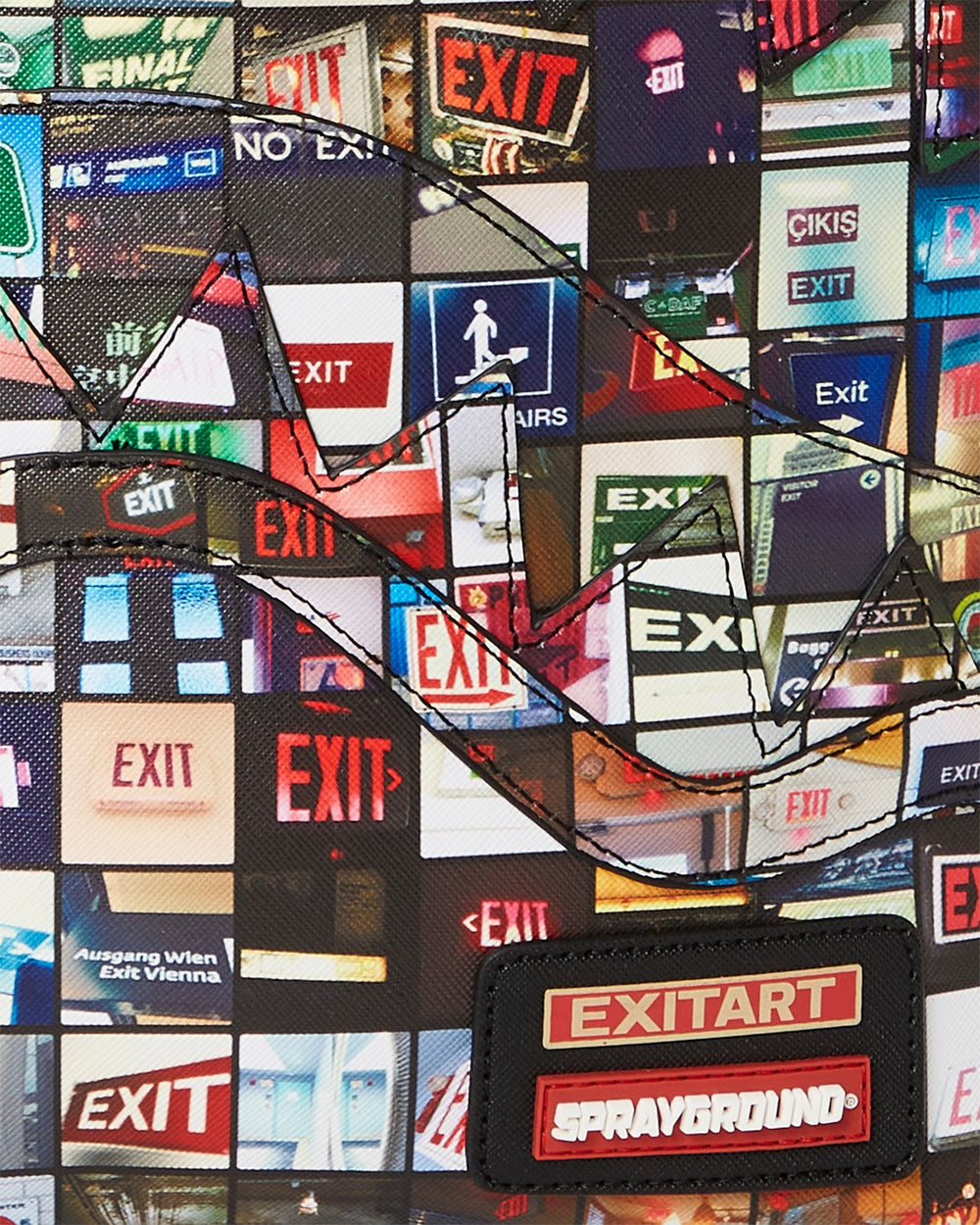 EXIT ART COLLAB BACKPACK (DLXV) | Sprayground Outlets