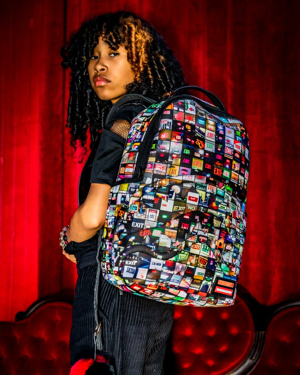 EXIT ART COLLAB BACKPACK (DLXV) | Sprayground Outlets