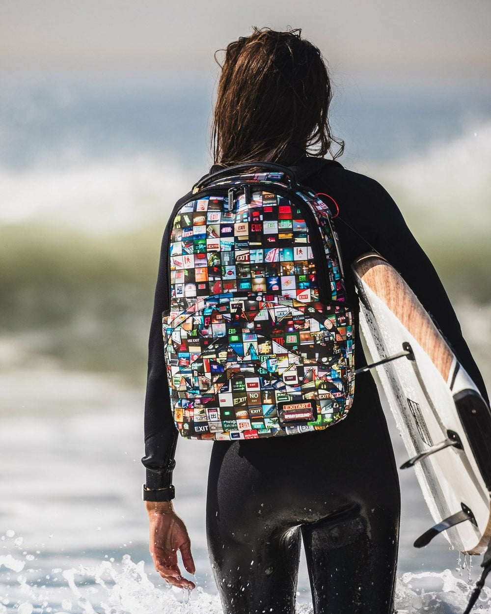 EXIT ART COLLAB BACKPACK (DLXV) | Sprayground Outlets