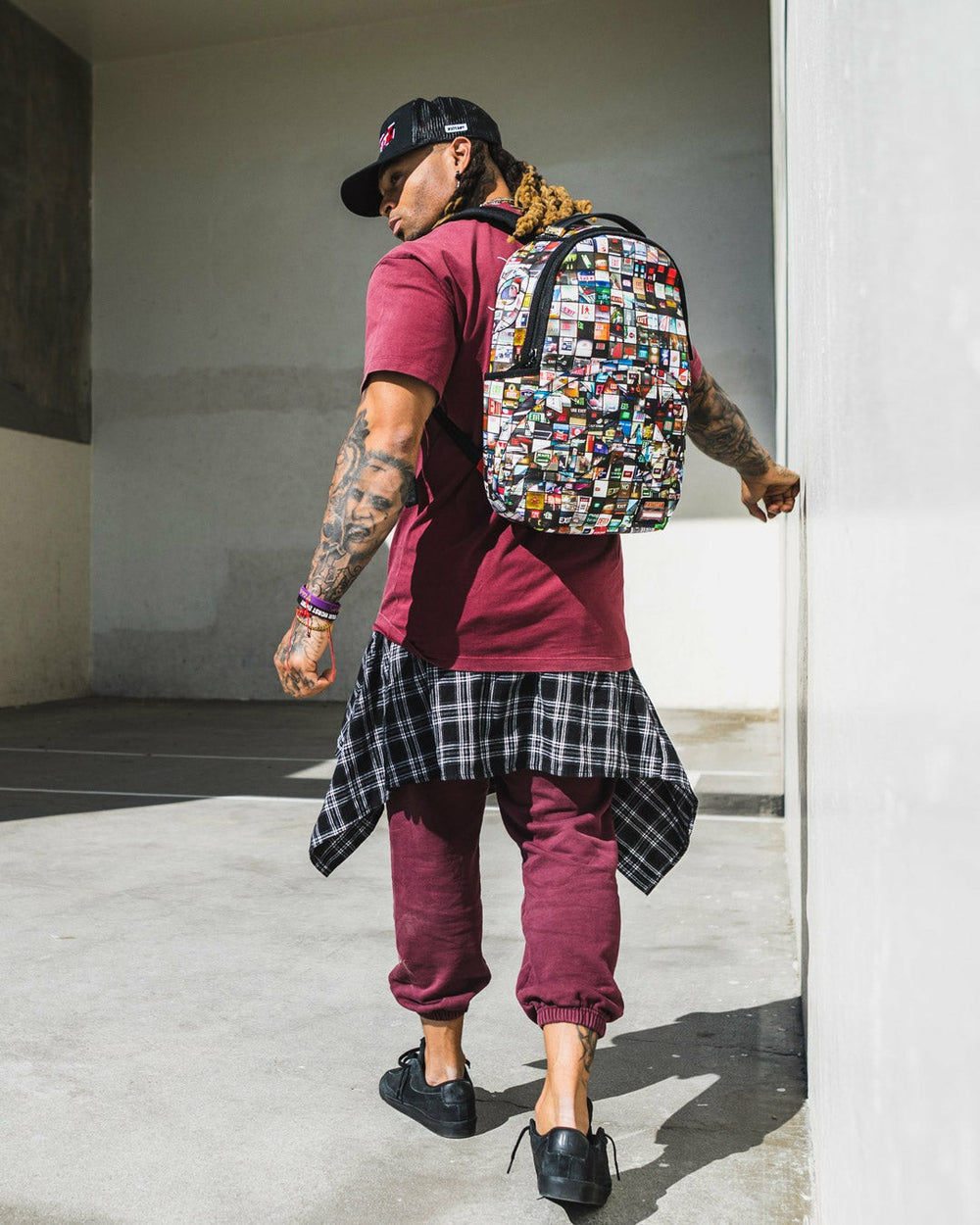 EXIT ART COLLAB BACKPACK (DLXV) | Sprayground Outlets