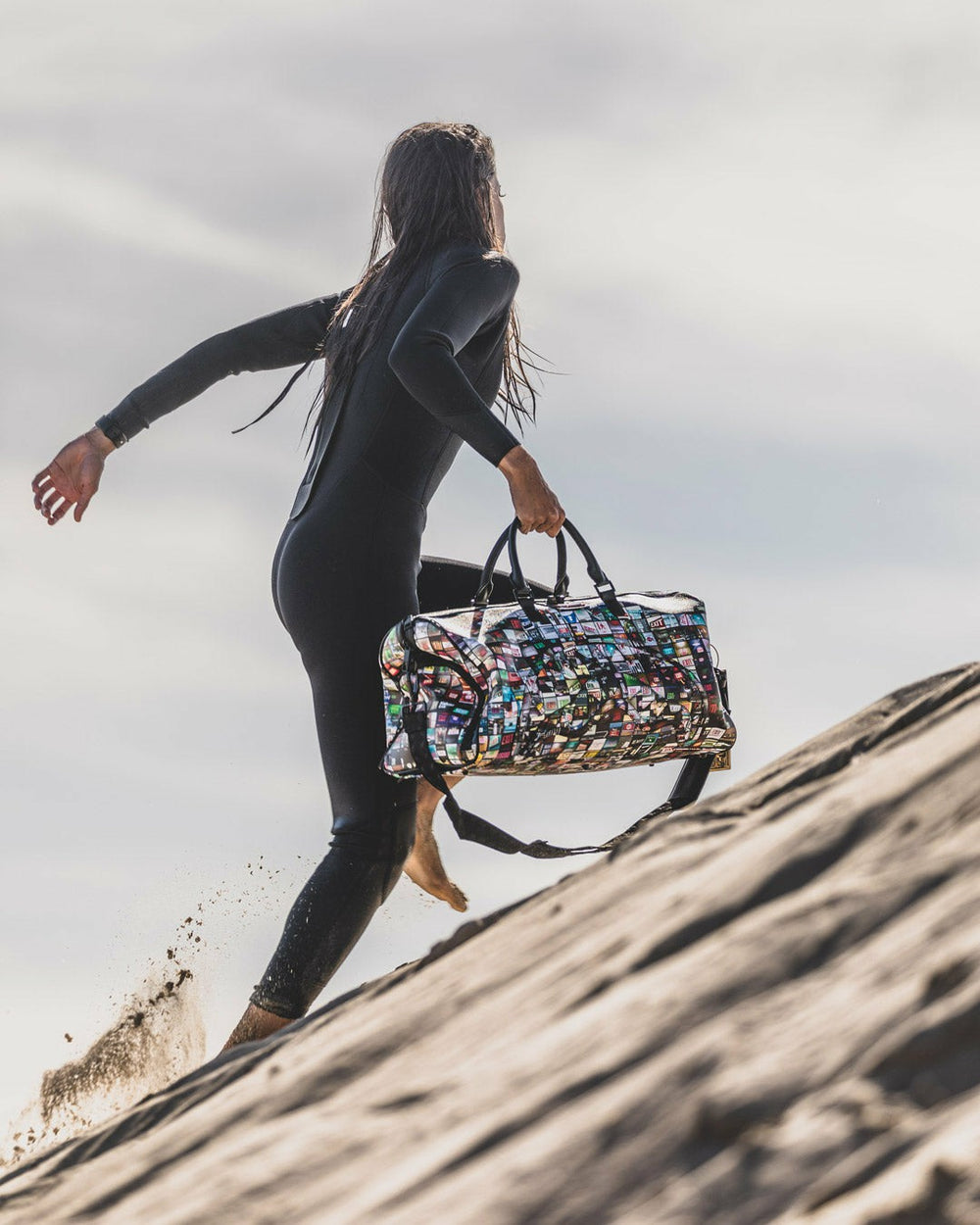 EXIT ART COLLAB DUFFLE | Sprayground Bargain