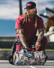 EXIT ART COLLAB DUFFLE | Sprayground Bargain