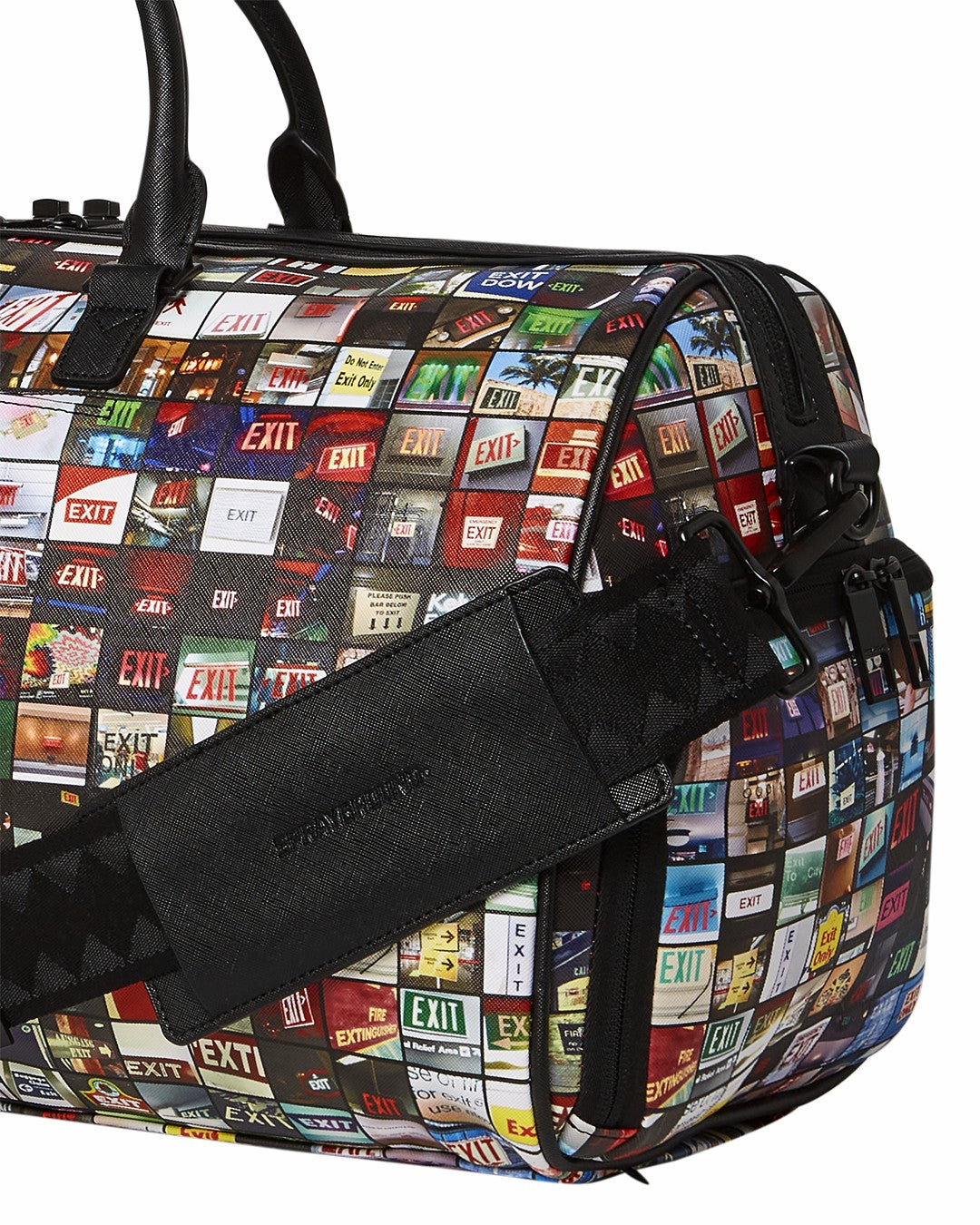 EXIT ART COLLAB DUFFLE | Sprayground Bargain