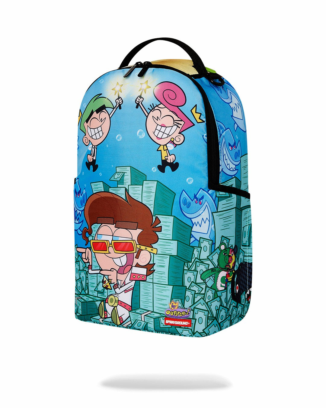 FAIRLY ODD PARENTS: CASH THRONE: TIMMY TAKEOVER DLX BACKPACK | Sprayground Savings