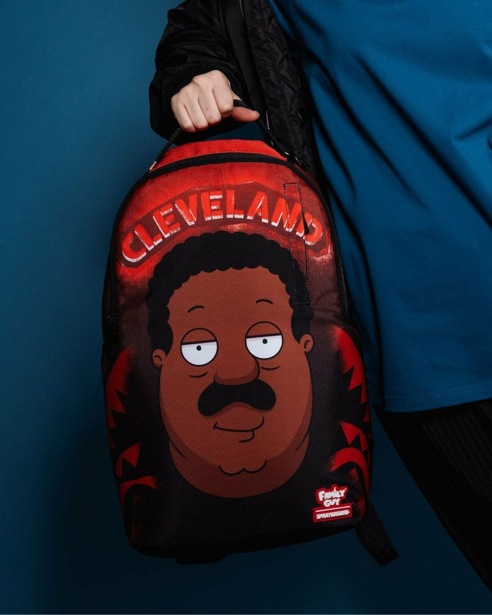 CLEVELAND SHARK FAMILY GUY DLXSR BACKPACK | Sprayground Hot Deal
