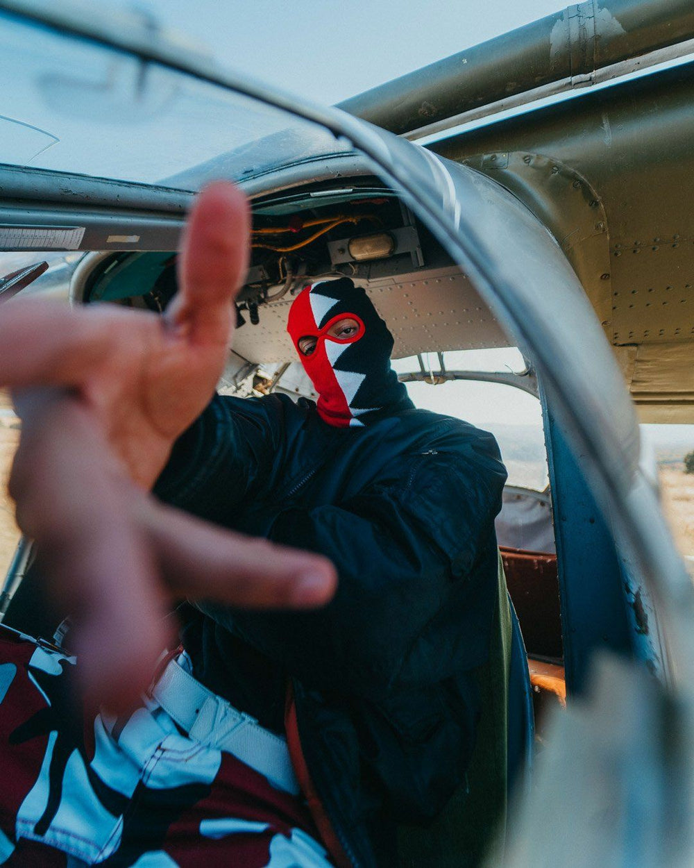 VERTICAL SHARK SKI MASK | Sprayground Discounted