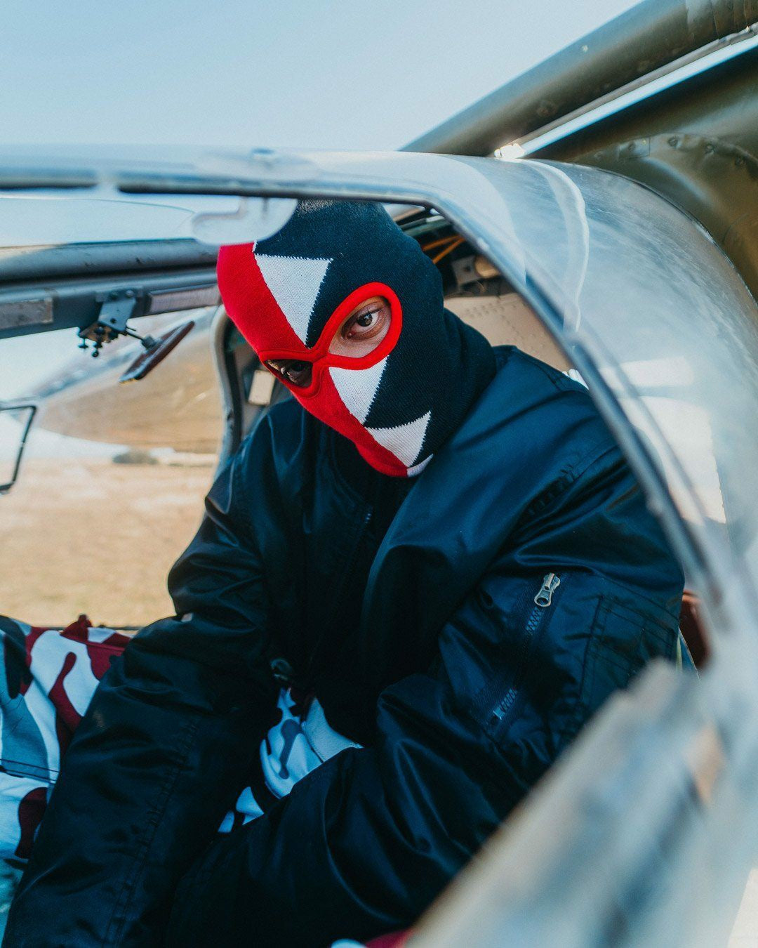 VERTICAL SHARK SKI MASK | Sprayground Discounted
