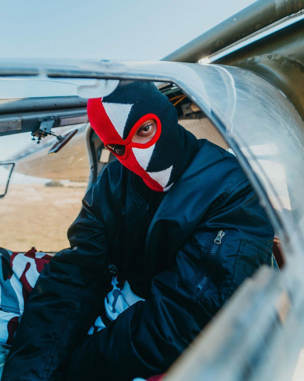 VERTICAL SHARK SKI MASK | Sprayground Discounted