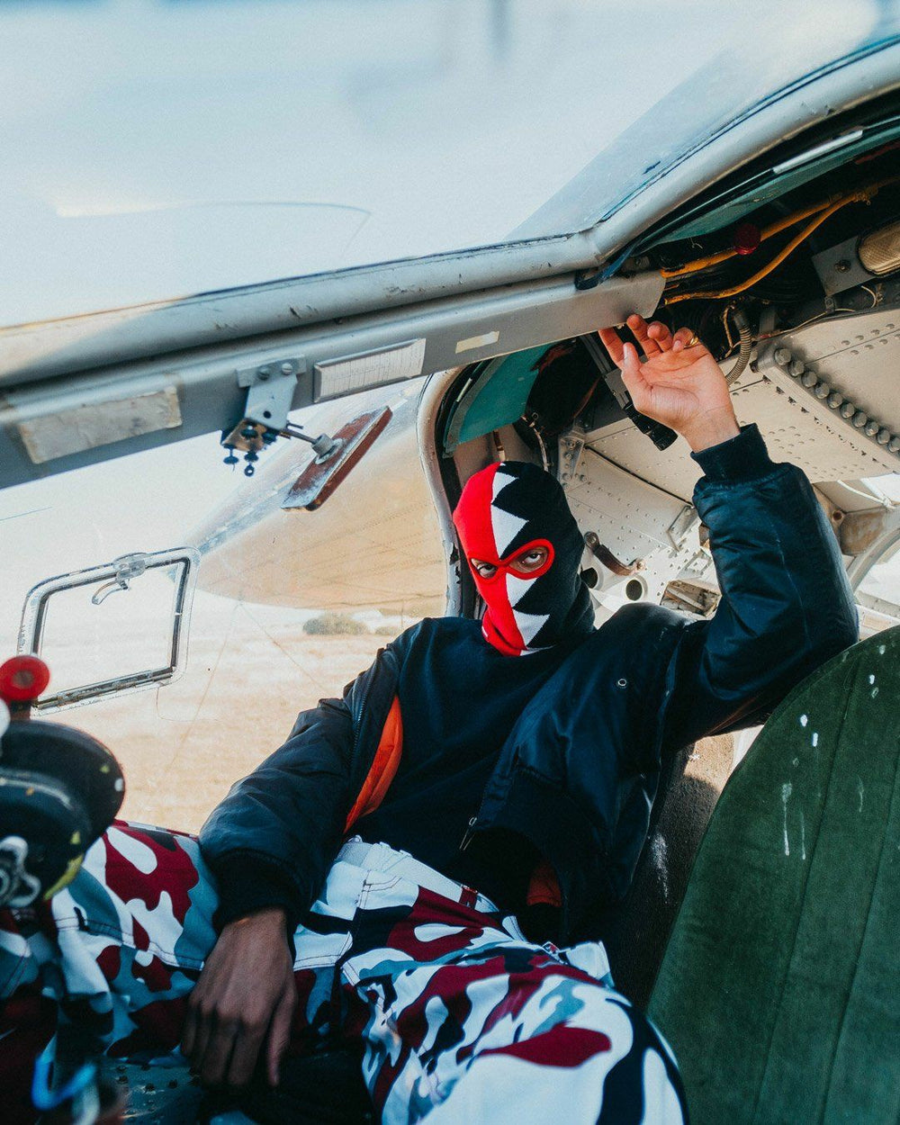 VERTICAL SHARK SKI MASK | Sprayground Discounted