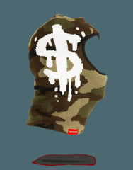 CAMO MONEY DRIP SKI MASK | Sprayground Exclusive Deal
