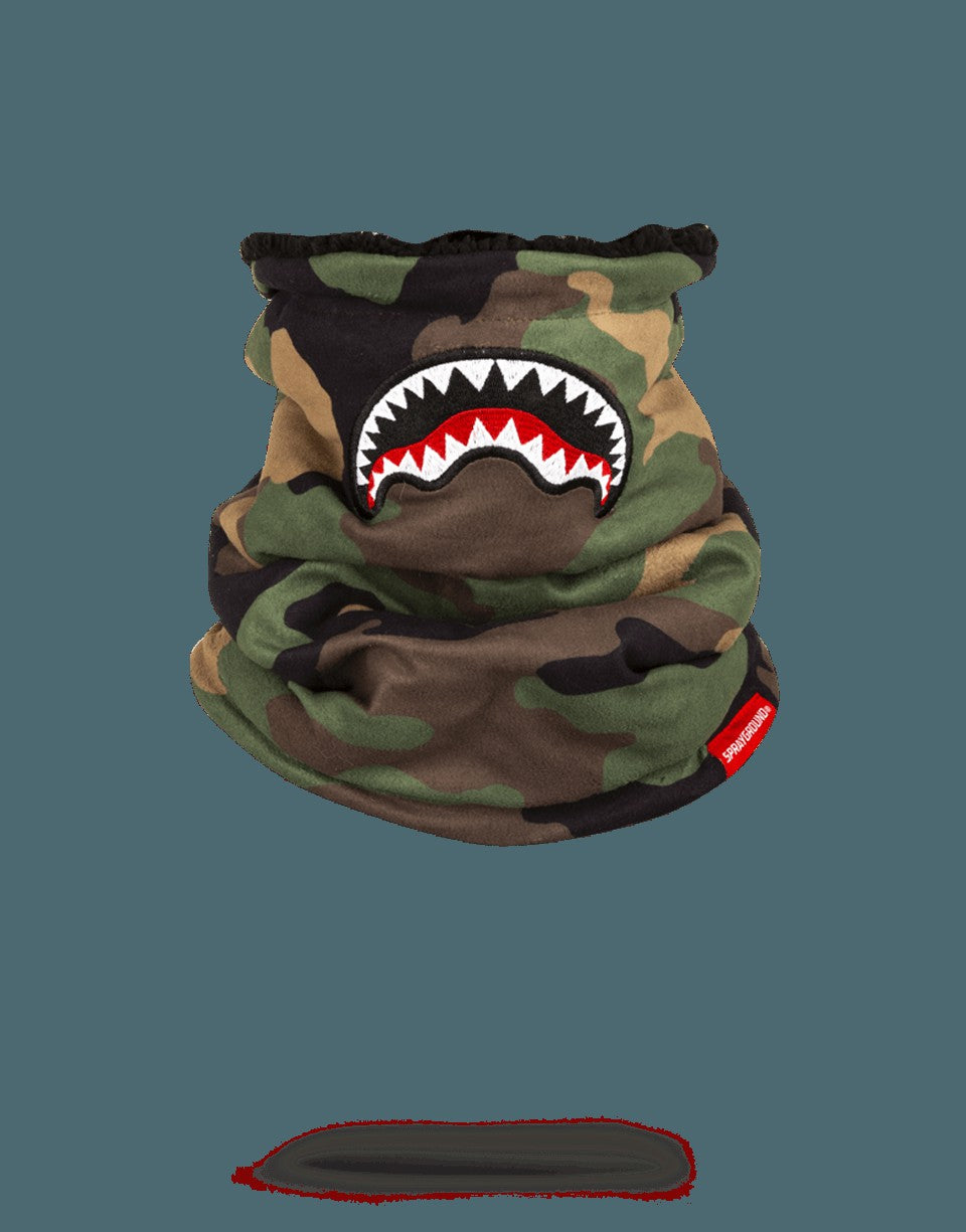 CAMO SHARK NECK WARMER | Sprayground Limited Offer