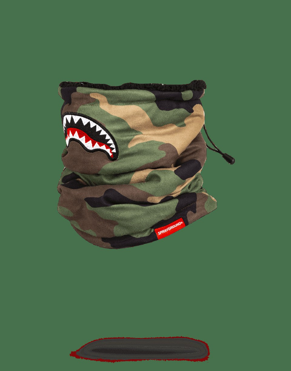 CAMO SHARK NECK WARMER | Sprayground Limited Offer
