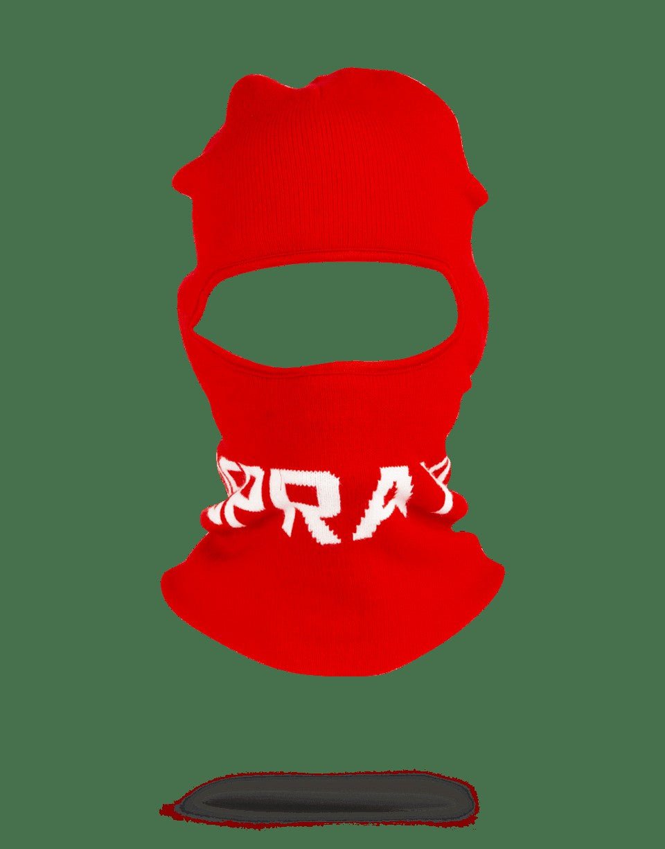RED SPRAYGROUND LOGO SKI MASK | Sprayground Special Offer