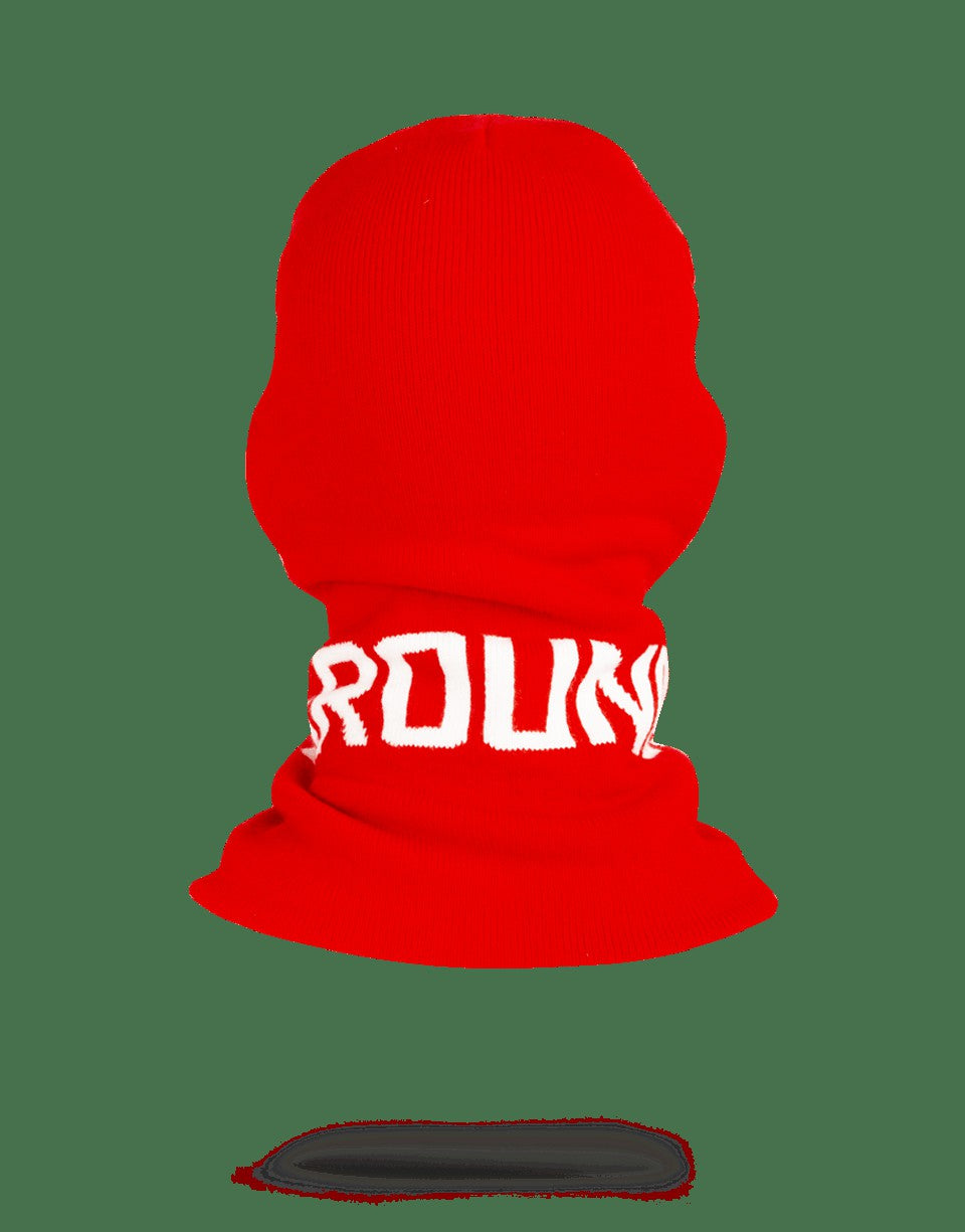 RED SPRAYGROUND LOGO SKI MASK | Sprayground Special Offer