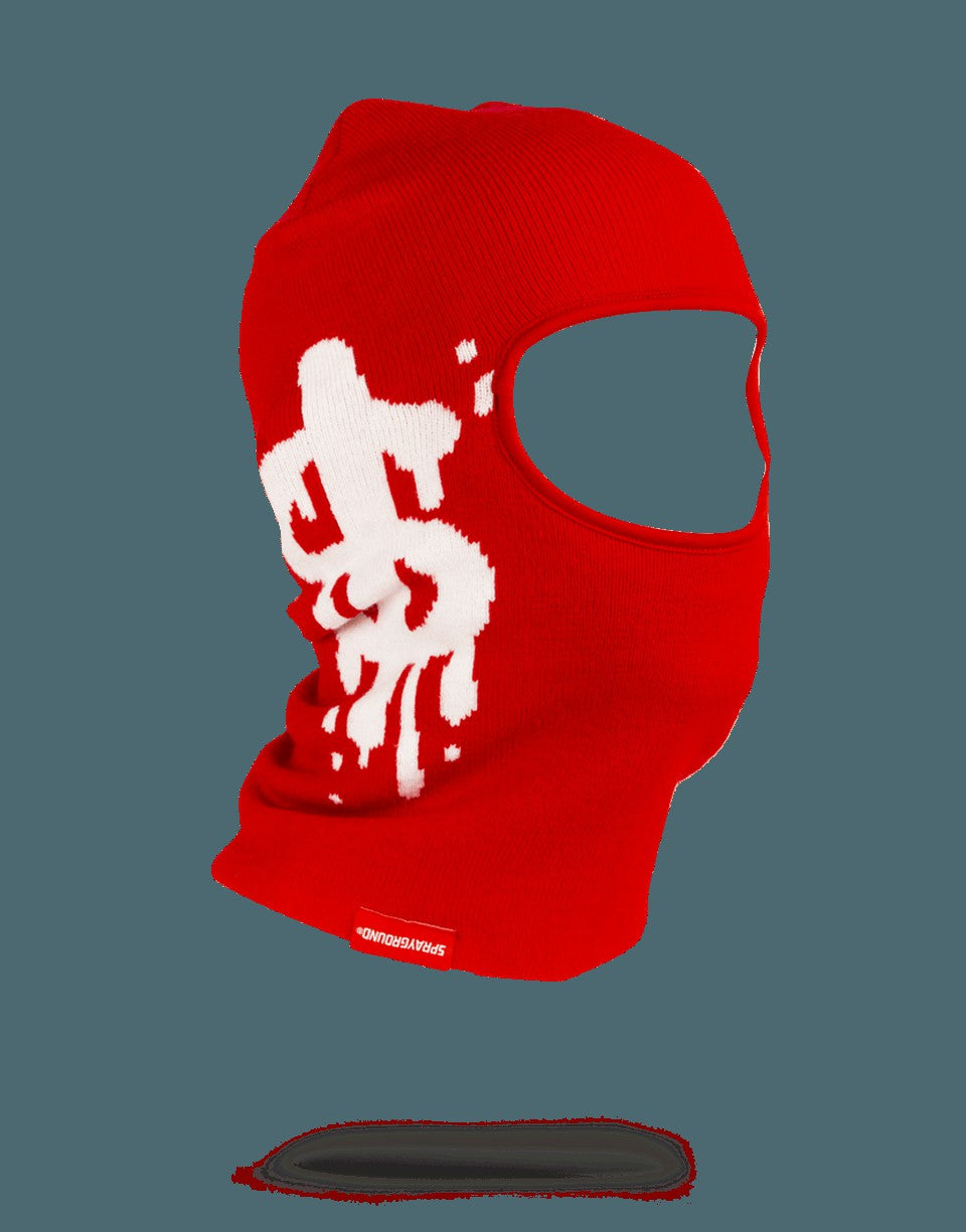 MONEY DRIP SKI MASK (RED) | Sprayground On Sale