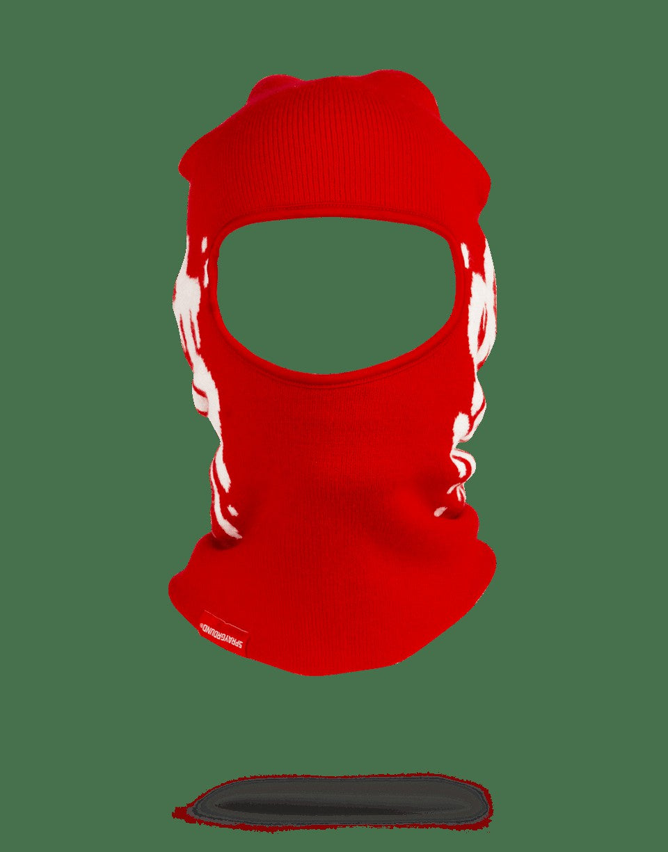 MONEY DRIP SKI MASK (RED) | Sprayground On Sale