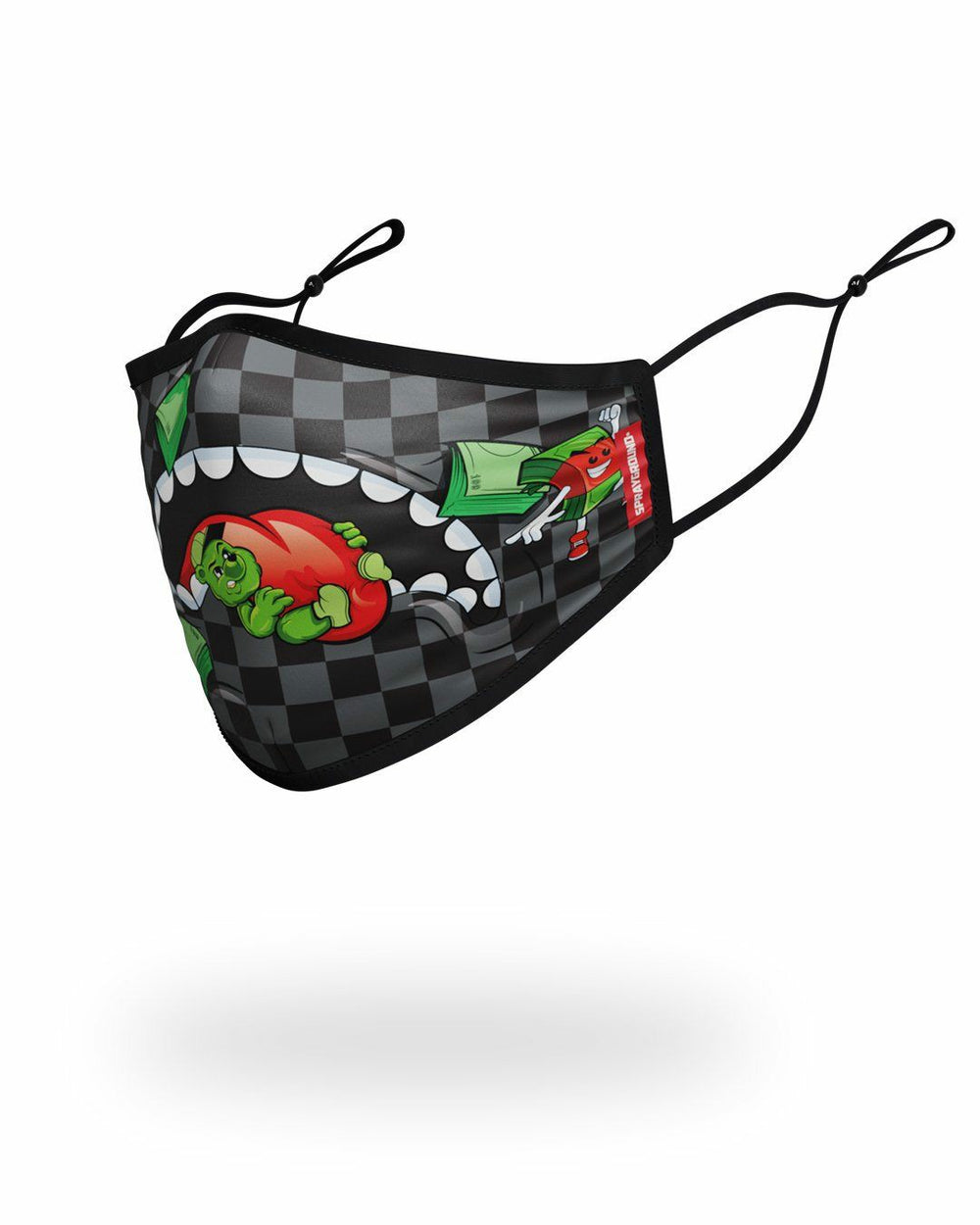 ADULT SHARK SQUAD FORM FITTING FACE MASK | Sprayground Bargain