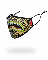 ADULT SAFARI SHARK FORM FITTING FACE MASK | Sprayground Discounted