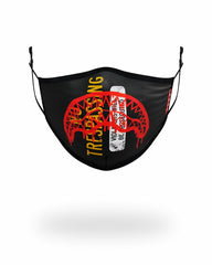 ADULT NO TRESSPASSING FORM FITTING FACE MASK | Sprayground Exclusive Deal