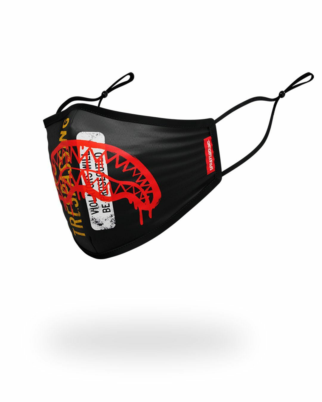 ADULT NO TRESSPASSING FORM FITTING FACE MASK | Sprayground Exclusive Deal