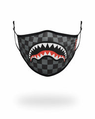 ADULT SHARKS IN PARIS (GREY) FORM FITTING FACE MASK | Sprayground Limited Offer
