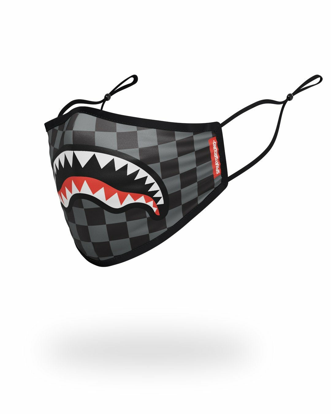 ADULT SHARKS IN PARIS (GREY) FORM FITTING FACE MASK | Sprayground Limited Offer