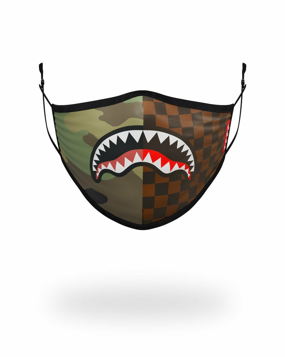 ADULT CHECKS & CAMO FORM FITTING FACE MASK | Sprayground Sale