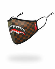 ADULT CHECKS & CAMO FORM FITTING FACE MASK | Sprayground Sale