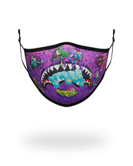 ADULT ZOMBIE SHARK FORM FITTING FACE MASK | Sprayground Sale