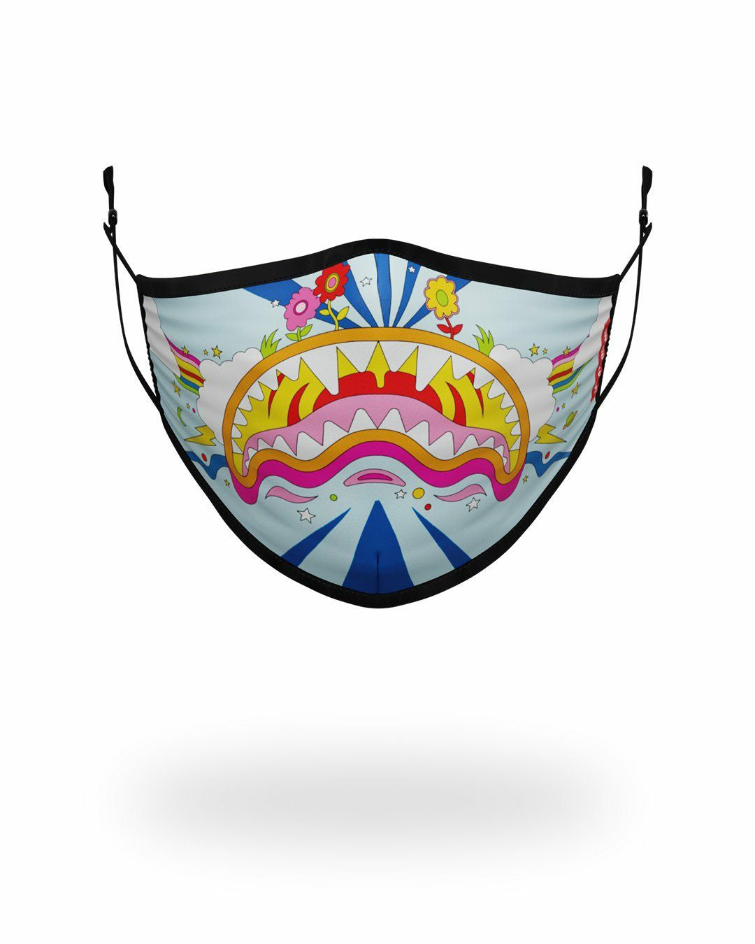 ADULT GROOVY SHARK FORM FITTING FACE MASK | Sprayground Bargain