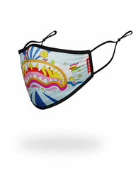 ADULT GROOVY SHARK FORM FITTING FACE MASK | Sprayground Bargain