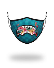 ADULT BLOSSOM SHARK FORM FITTING FACE MASK | Sprayground Value Deal