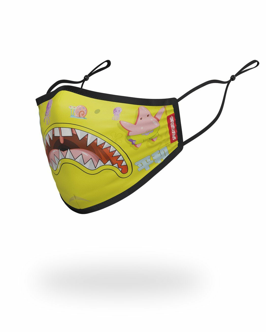 ADULT SPONGEBOB JAPAN SHARK FORM FITTING FACE-COVERING | Sprayground Special Offer