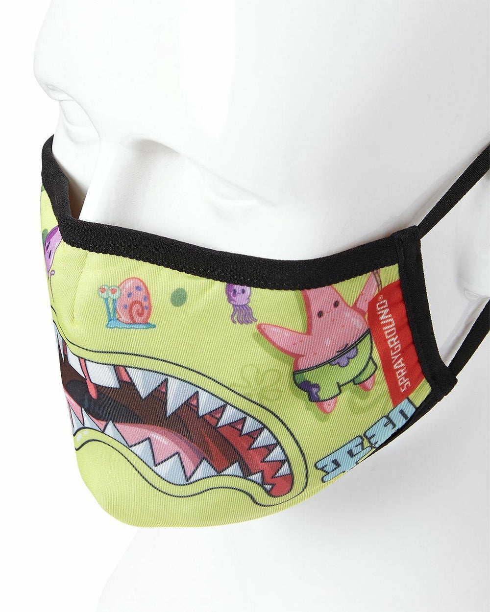 ADULT SPONGEBOB JAPAN SHARK FORM FITTING FACE-COVERING | Sprayground Special Offer