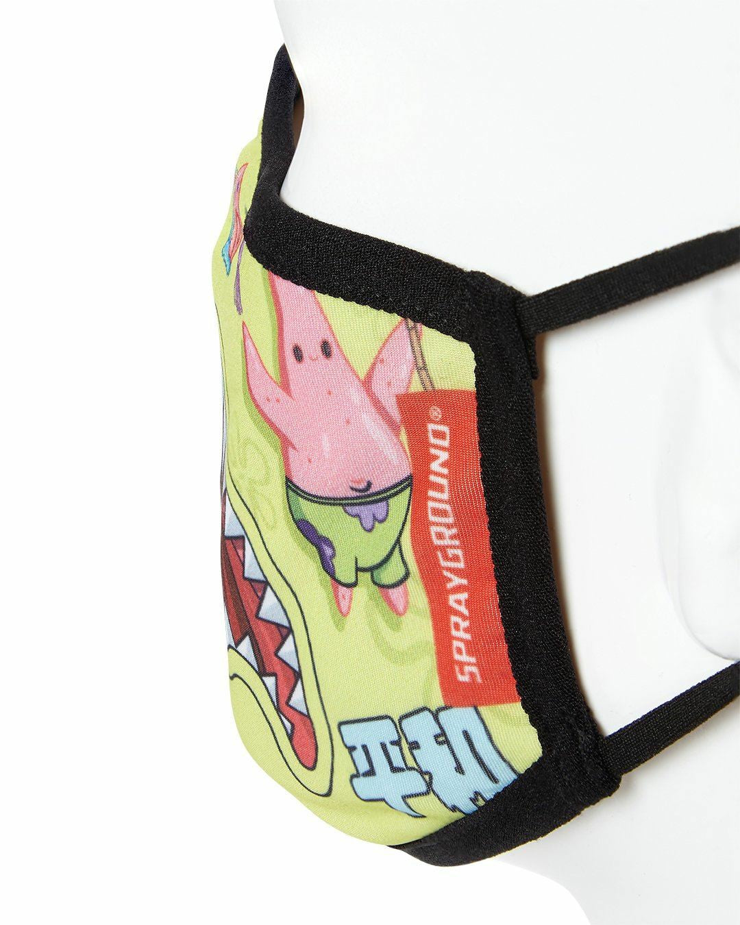 ADULT SPONGEBOB JAPAN SHARK FORM FITTING FACE-COVERING | Sprayground Special Offer