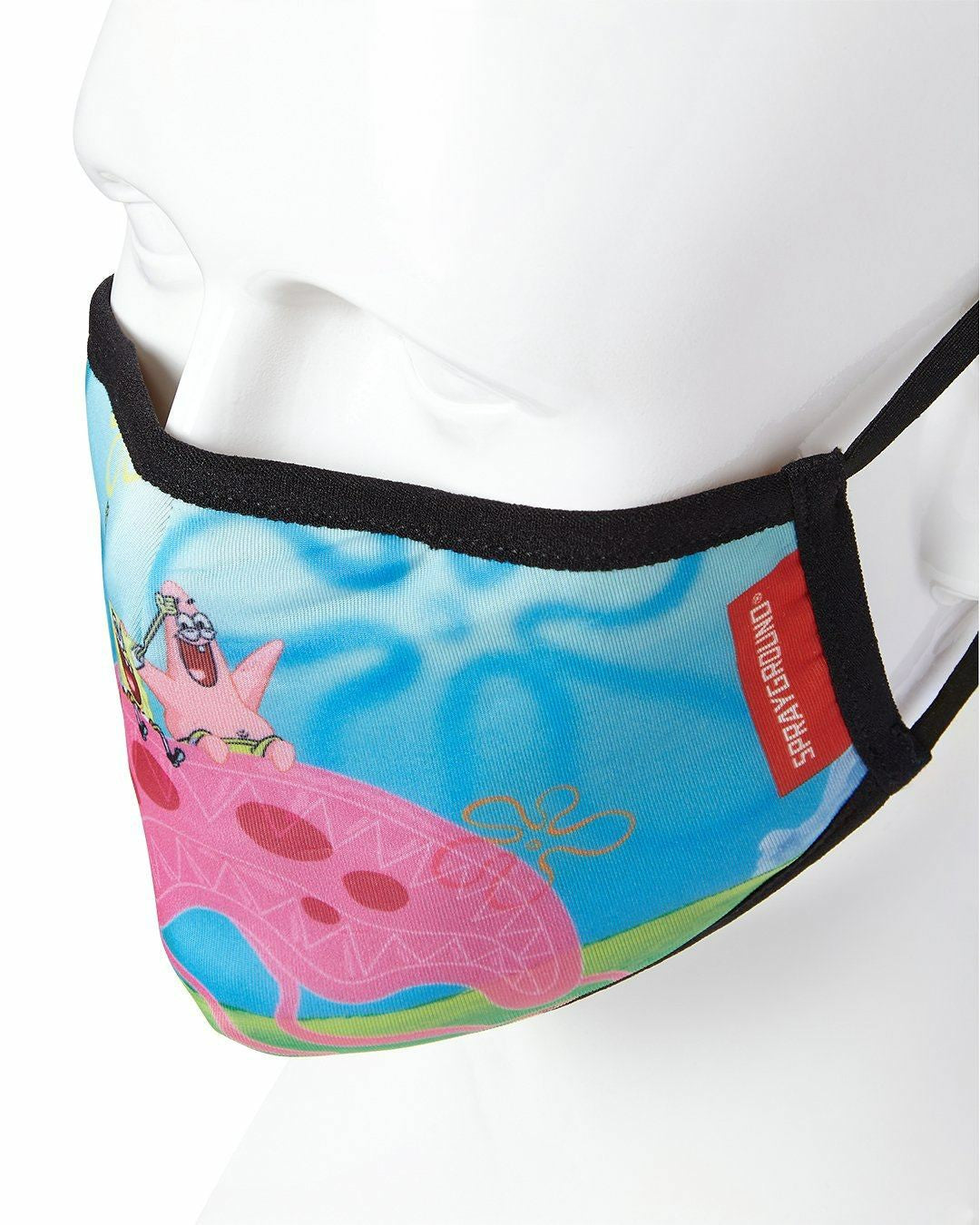 ADULT SPONGEBOB JELLY SHARK FORM FITTING FACE-COVERING | Sprayground Outlets