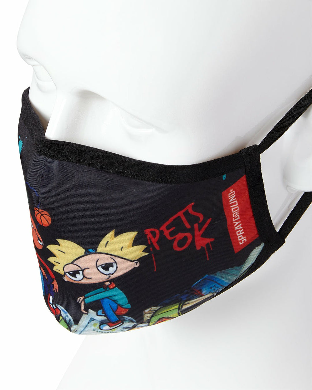 ADULT HEY ARNOLD MONEY STACKS FORM FITTING FACE-COVERING | Sprayground Savings