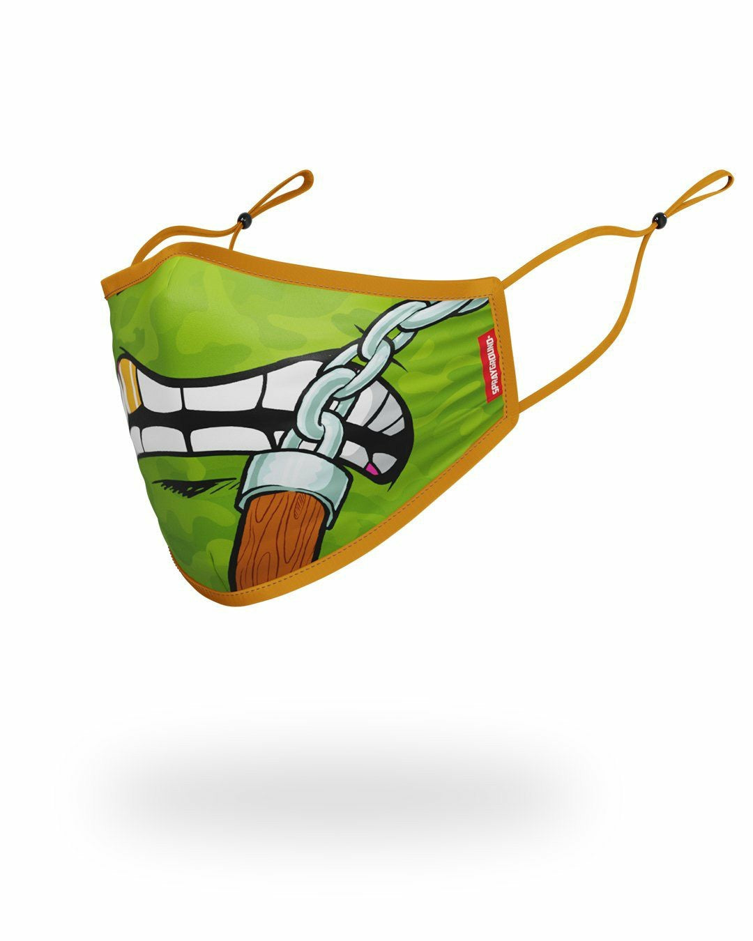 ADULT TMNT: MICHELANGELO SHARK FORM FITTING FACE-COVERING | Sprayground Discounted