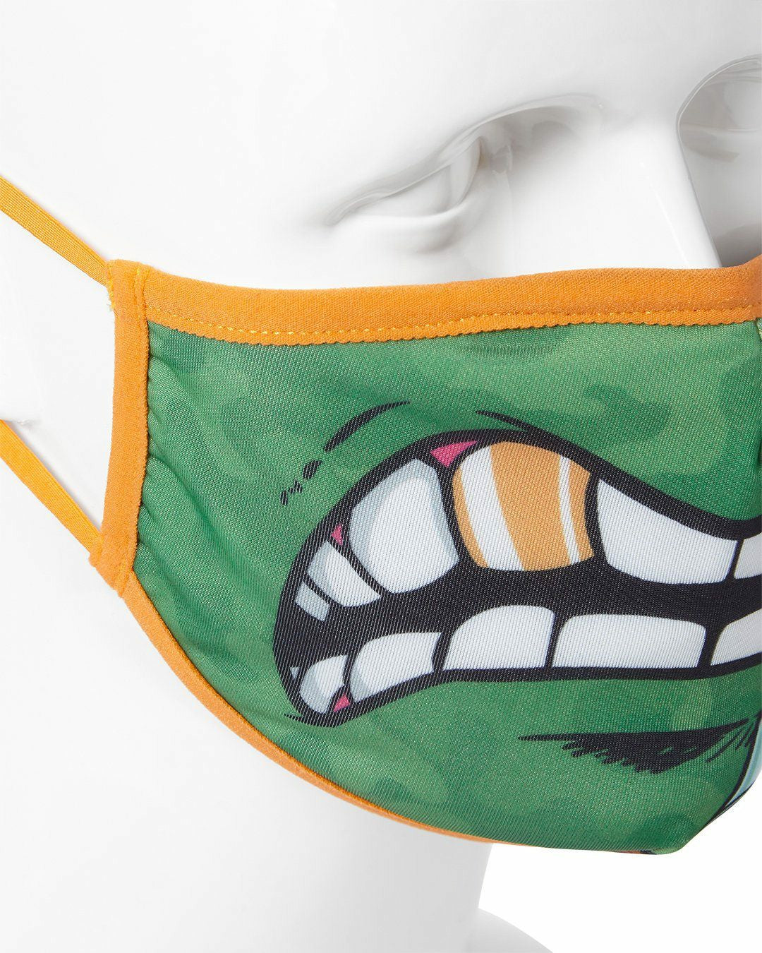 ADULT TMNT: MICHELANGELO SHARK FORM FITTING FACE-COVERING | Sprayground Discounted