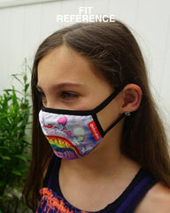KIDS FORM FITTING MASK: ASTRO BUBBLE | Sprayground Limited Offer