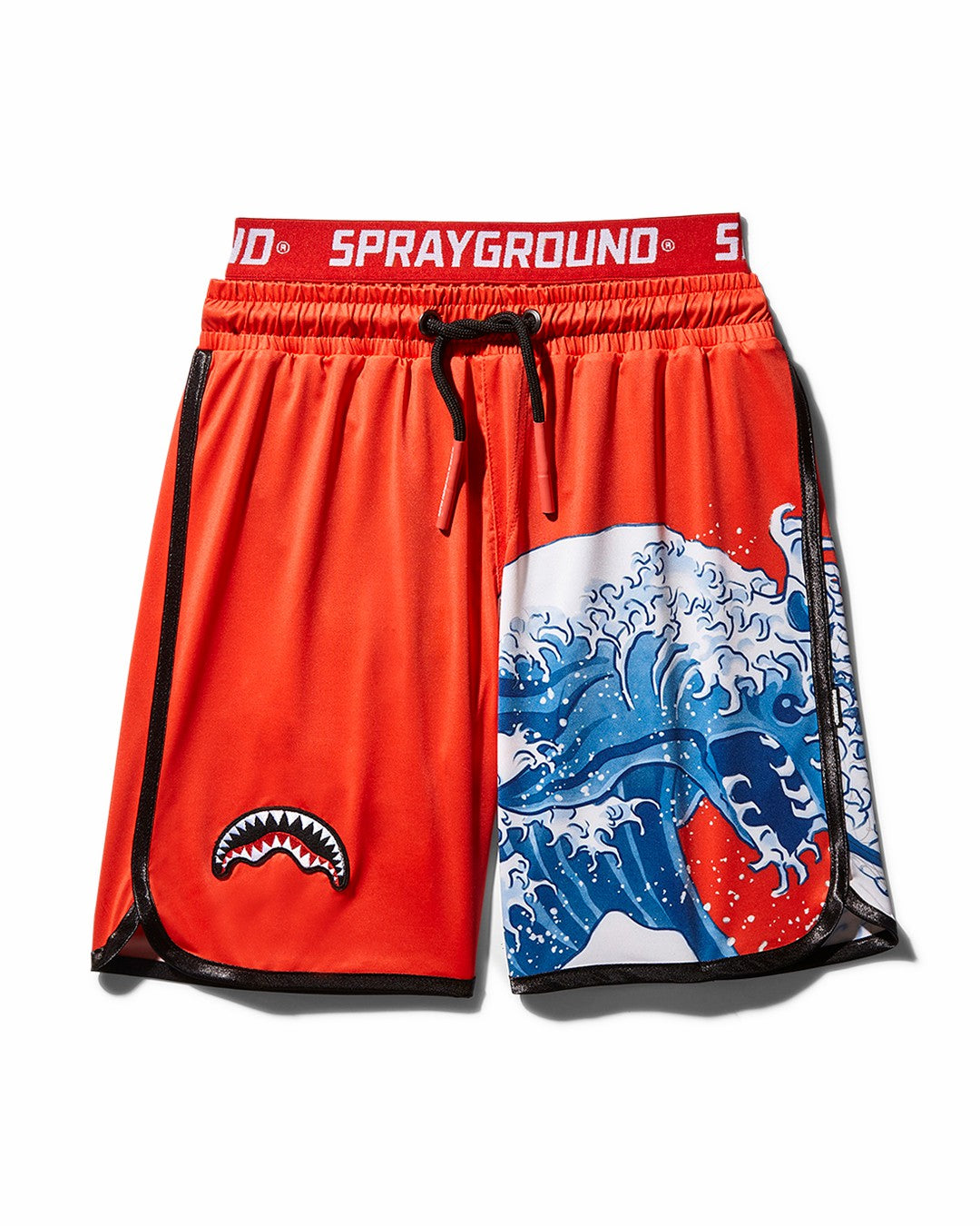 KIDS JAPAN WAVE SWIM TRUNKS (RED) | Sprayground Value Deal