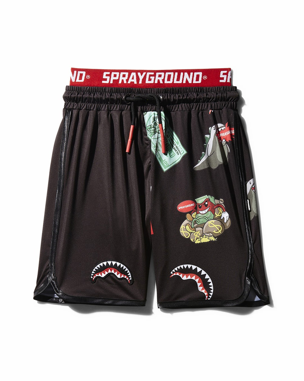 KIDS PATCH ALL-IN SWIM TRUNKS (BLACK) | Sprayground Hot Deal