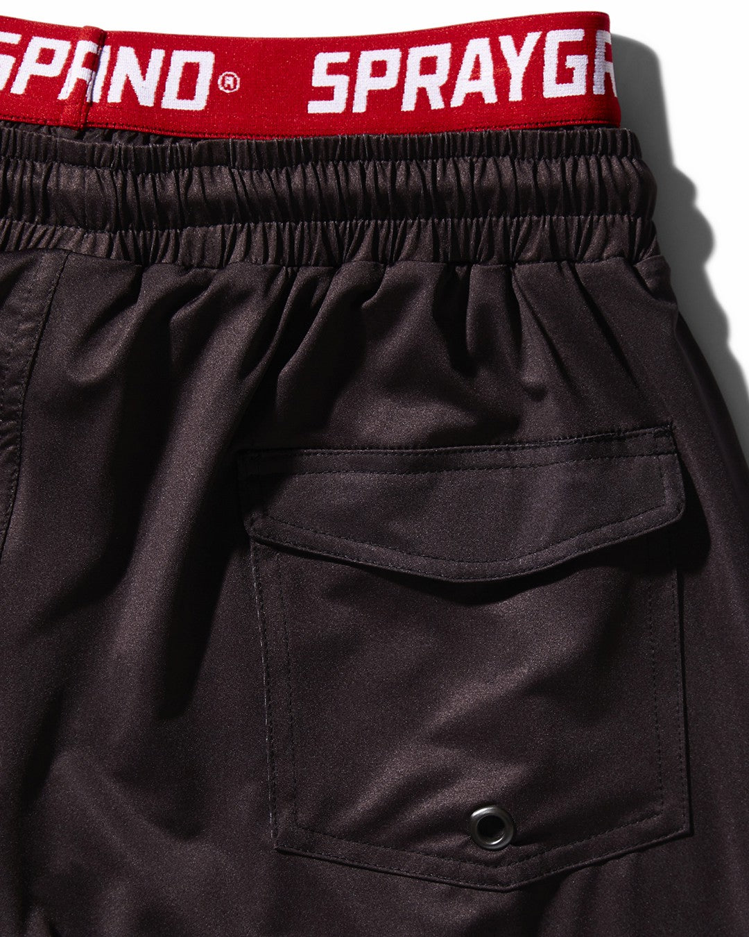 PATCH ALL-IN CORTO SWIM TRUNKS (BLACK) | Sprayground Savings