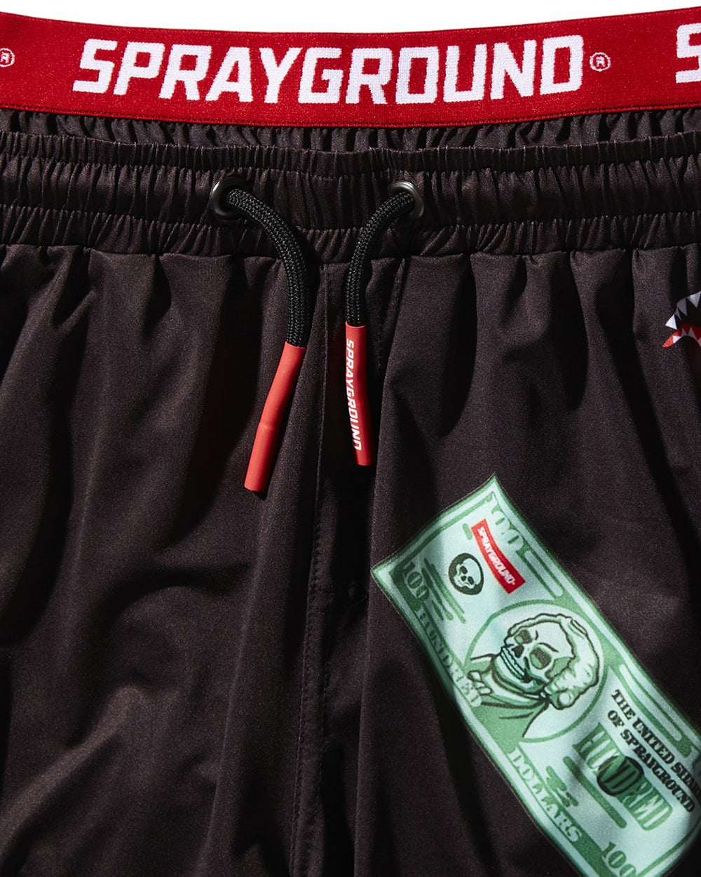 PATCH ALL-IN CORTO SWIM TRUNKS (BLACK) | Sprayground Savings