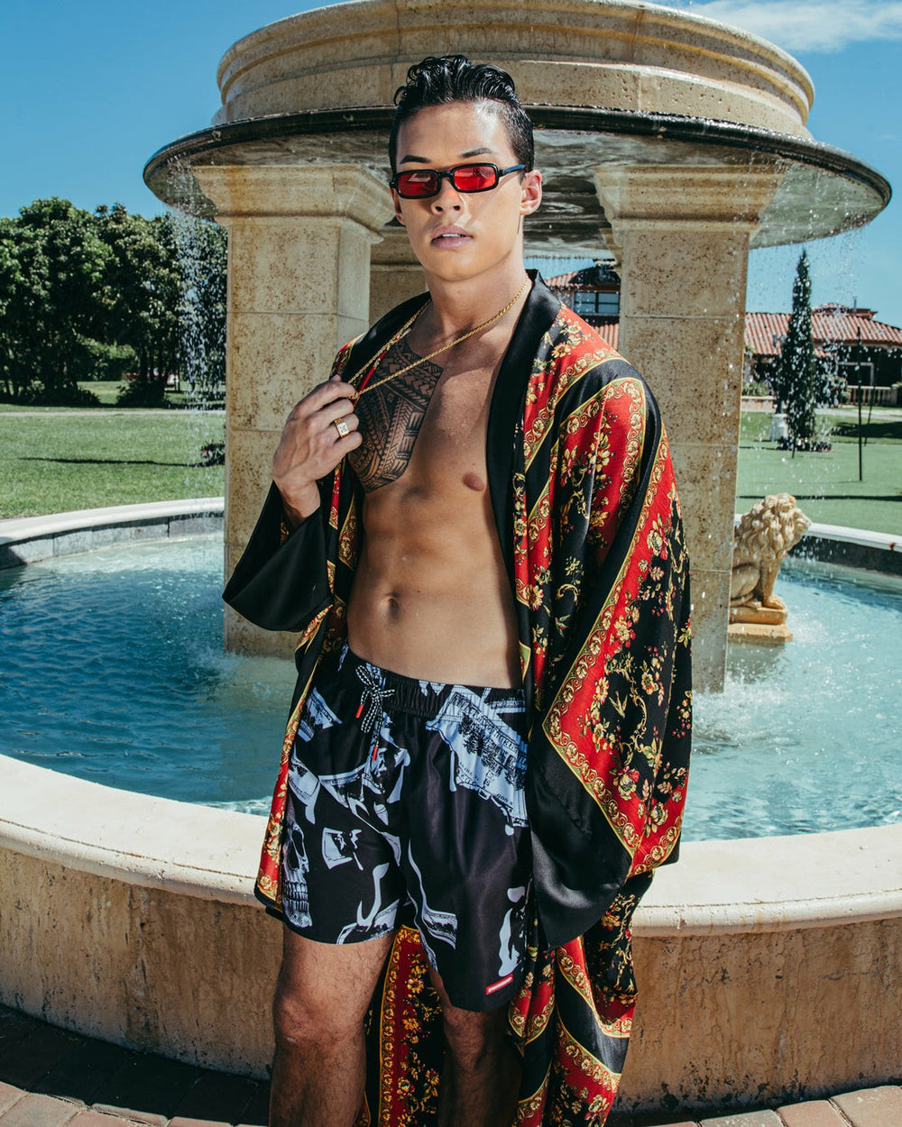 MONEY NIGHT SHOTO SWIM TRUNKS | Sprayground Special Offer