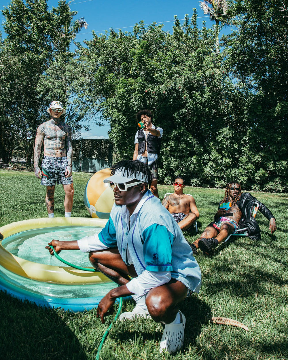 SCRIBBLE SHARK SHOTO SWIM TRUNKS | Sprayground On Sale