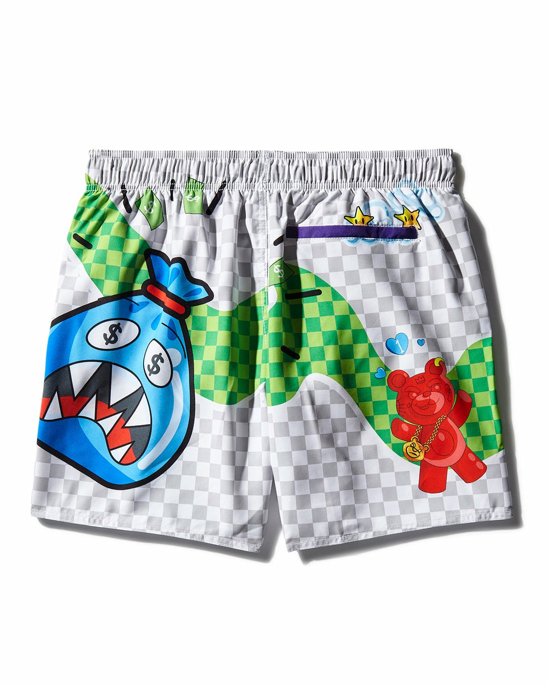WTF ART SHOTO SWIM TRUNKS | Sprayground Outlets
