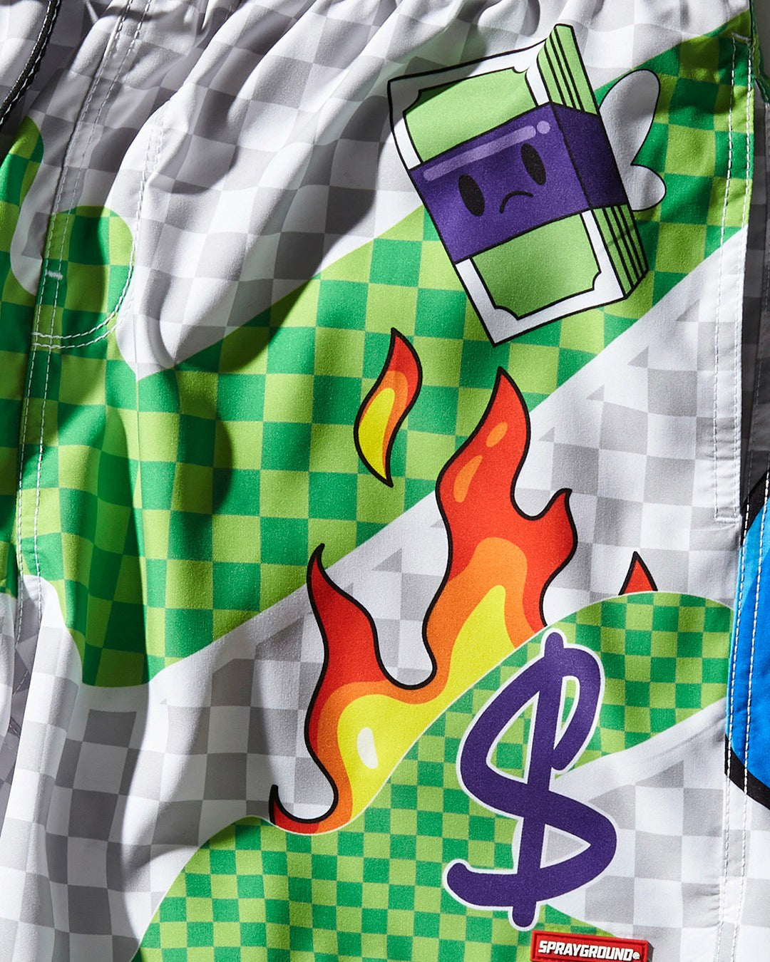WTF ART SHOTO SWIM TRUNKS | Sprayground Outlets